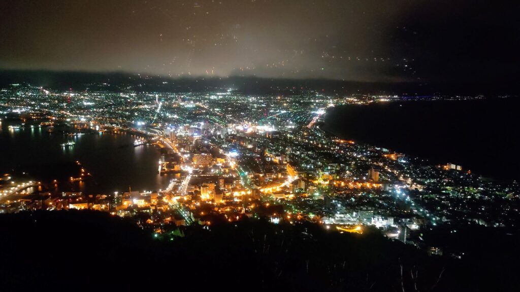 函館山からみた夜景